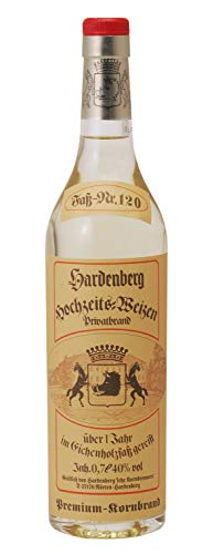 HARDENBERG Hochzeitsweizen | Privatbrand aus eigenem Weizen | milder Charakter | 40% vol. | 0,7 l HARDENBERG Hochzeitsweizen | Privatbrand aus eigenem Weizen | milder Charakter | 40% vol. | 0,7 l von Hardenberg Distillery