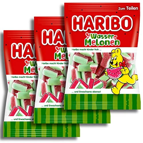 3 er Set Haribo Wassermelonen Melone 3 x 160 g von HARIBO GMBH & CO. KG, HANS-RIEGEL-STR. 1, 53129 BONN, Deutschland