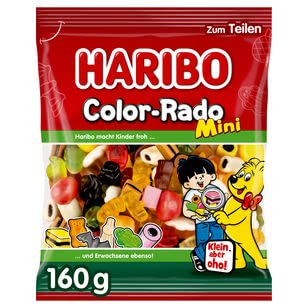 Haribo Mini Color-Rado, 20er Pack (20 x 160g) von HARIBO GmbH & Co. KG, Hans-Riegel-Straße 1, 53129 Bonn