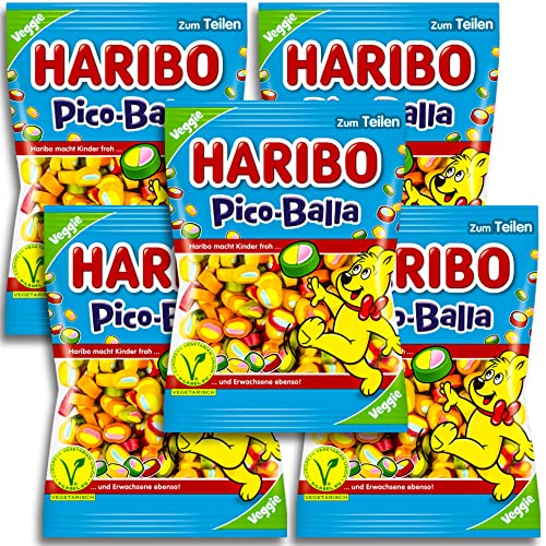 5 er Pack Haribo Pico-Balla veggie 5 x 160g