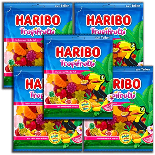 5 er Pack Haribo Tropifrutti 5 x 175 g von HARIBO GmbH & Co. KG Hans-Riegel-Straße 1 53129 Bonn DE