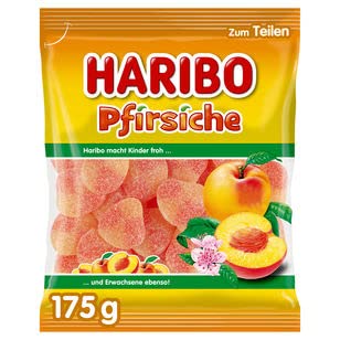 Haribo Pfirsiche, 22er Pack (22 x 175g) von HARIBO GmbH & Co. KG Hans-Riegel-Straße 1 53129 Bonn