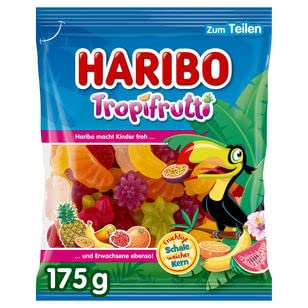 HARIBO Tropi Frutti, 18er Pack (18 x 175g) von HARIBO