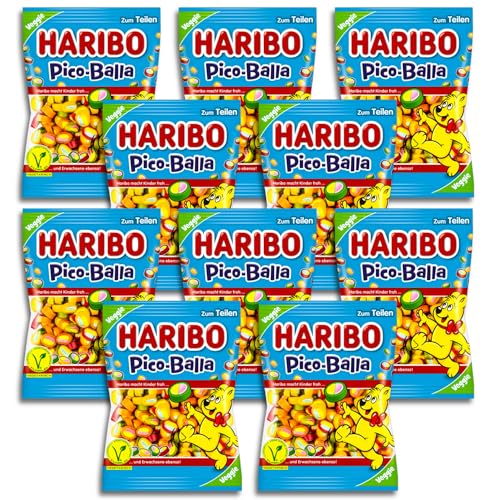 10 er Pack Haribo Pico-Balla vegetarisch 10 x 160g 10 er Pack Haribo Pico-Balla vegetarisch 10 x 160g von HARIBO