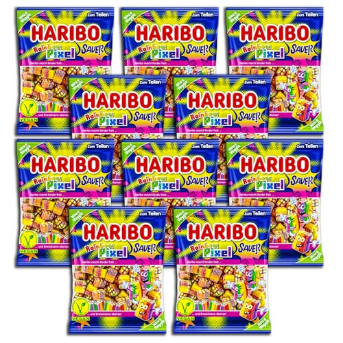 10 er Pack Haribo Pixel sauer vegan 10 x 160g 10 er Pack Haribo Pixel sauer vegan 10 x 160g von HARIBO