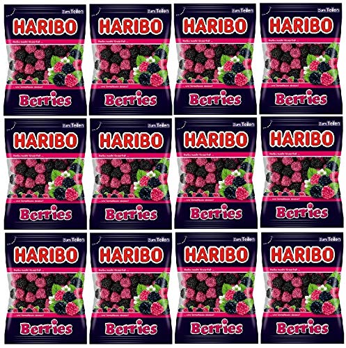 12 Tüten Haribo Berries a 175g (12x175g) von HARIBO