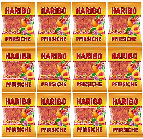 12 Tüten Haribo Pfirsiche a 175g (12x175g) von HARIBO
