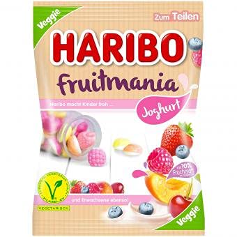 14 Tüten a 175g Haribo Fruitmania Joghurt Fruchtgeschmack 14 Tüten a 175g Haribo Fruitmania Joghurt Fruchtgeschmack von HARIBO
