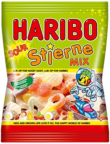 18x HARIBO SOUR STJERNE MIX 400g Incl. Goodie von Flensburger Handel von HARIBO