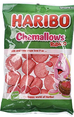2 er Pack Haribo Chamallows Rubino 2 x 175g Schaumzucker mit Erdbeergeschmack 2 er Pack Haribo Chamallows Rubino 2 x 175g Schaumzucker mit Erdbeergeschmack von HARIBO