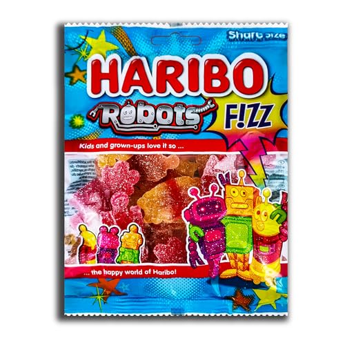 2 er Pack Haribo Robots Fizz 2 x 150 g von HARIBO