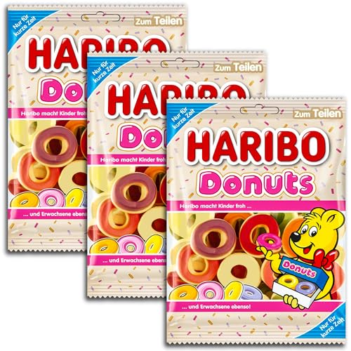 3 er Pack Haribo Donuts 3x 175g 3 er Pack Haribo Donuts 3x 175g von HARIBO