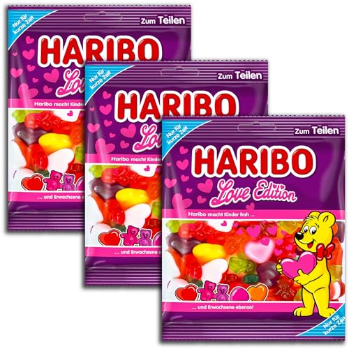 3 er Pack Haribo Love Edition 3 x 160g von HARIBO