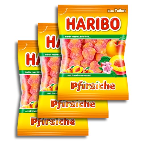 3 er Pack Haribo Pfirsiche 3 x 175g 3 er Pack Haribo Pfirsiche 3 x 175g von HARIBO