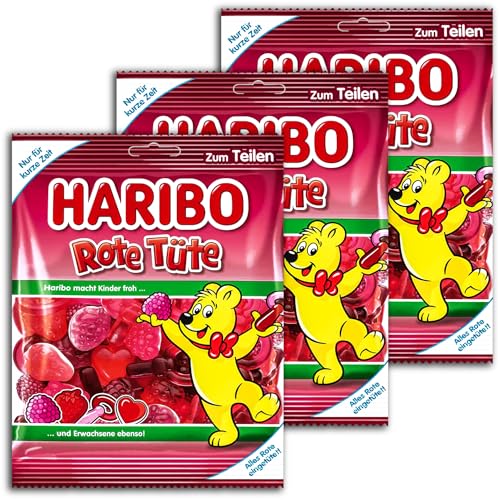 3 er Pack Haribo Rote Tüte 3 x 175g von HARIBO