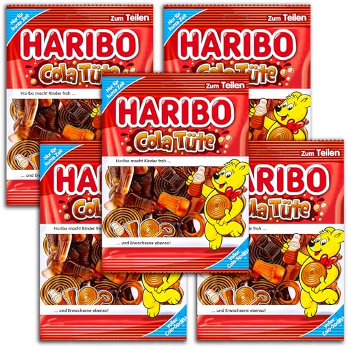 5 er Pack Haribo Cola Tüte 5 x 175g 5 er Pack Haribo Cola Tüte 5 x 175g von HARIBO
