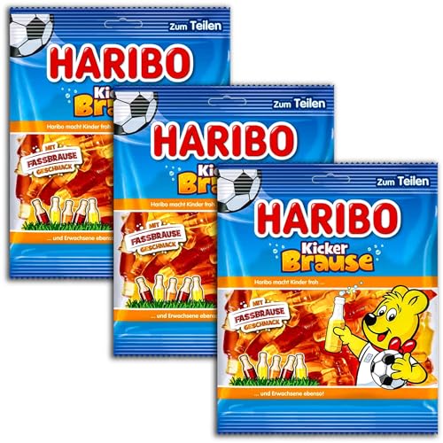 HARIBO 3 er Pack Kicker Brause 3 x 175g von HARIBO