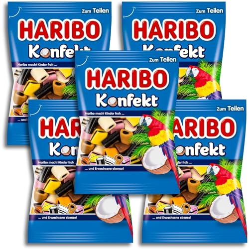 5 er Pack Haribo Konfekt XXL 5 x 500 g Lakritzkonfekt 5 er Pack Haribo Konfekt XXL 5 x 500 g Lakritzkonfekt von HARIBO