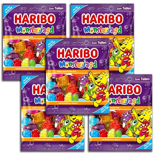 5 er Pack Haribo Monsterjagd 5 x 175g 5 er Pack Haribo Monsterjagd 5 x 175g von HARIBO