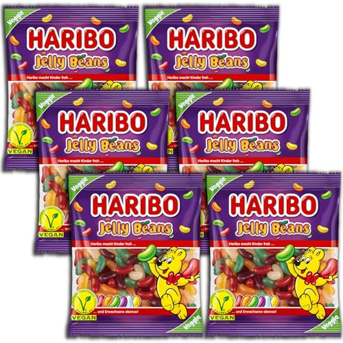 6 er Pack Haribo Jelly Beans vegan 6 x 160g 6 er Pack Haribo Jelly Beans vegan 6 x 160g von HARIBO