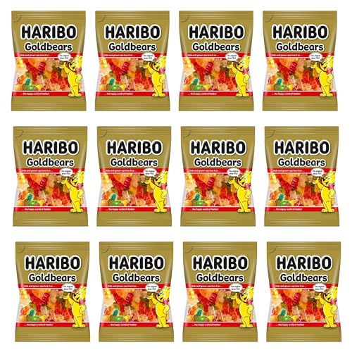 HARIBO Goldbären, 140 g, 12 Stück von HARIBO