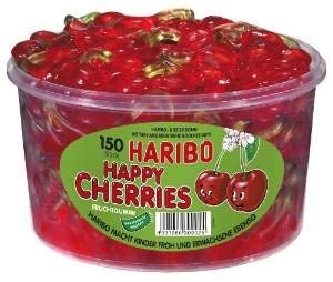 HARIBO Happy Cherries, Dose, 4er Pack, (4 x 1200g) von HARIBO