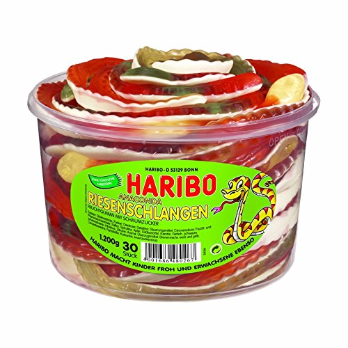 HARIBO Riesen Schlangen 6er Pack (6x1200g) von HARIBO