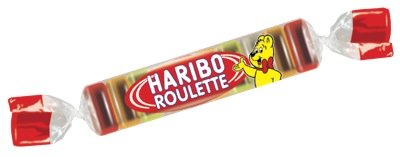 HARIBO - Roulette Rollen - Weingummi - Fruchtgummi - Box mit 50 Rollen HARIBO - Roulette Rollen - Weingummi - Fruchtgummi - Box mit 50 Rollen von HARIBO