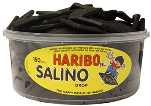 HARIBO - Salino Lakritz - Salmiak - Box mit 150 Stück HARIBO - Salino Lakritz - Salmiak - Box mit 150 Stück von HARIBO