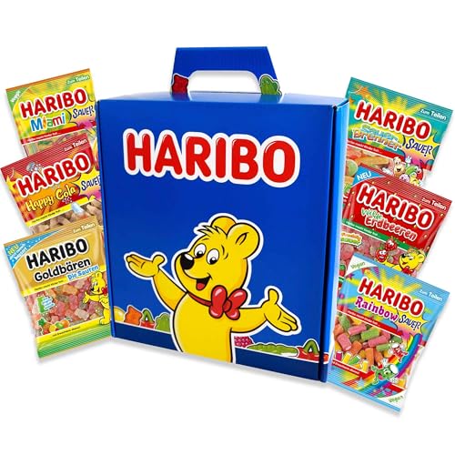 HARIBO Sauerkeiten Geschenkpaket - HARIBO Geschenkbox für alle die es Sauer lieben - Optimale Geschenkidee für Erwachsene oder Kinder HARIBO Sauerkeiten Geschenkpaket - HARIBO Geschenkbox für alle die es Sauer lieben - Optimale Geschenkidee für Erwachsene oder Kinder von HARIBO