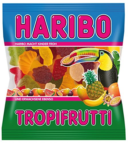 Haribo Beutel 100g, Tropi Frutti 15 x 100 g von HARIBO