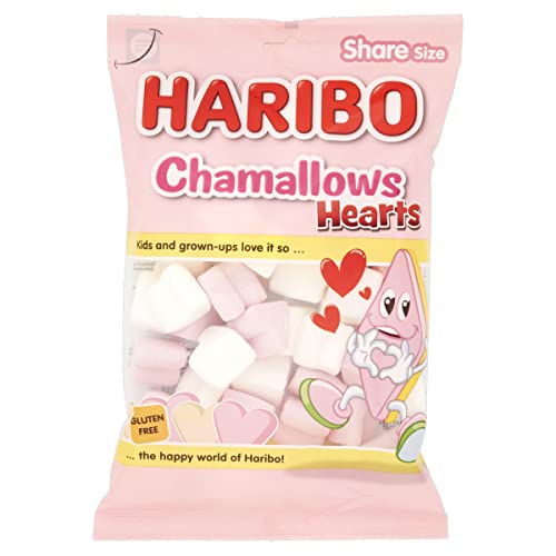 Haribo Chamallows Hearts - Schaumzucker Herzen weiß & rosa 175 g Haribo Chamallows Hearts - Schaumzucker Herzen weiß & rosa 175 g von HARIBO