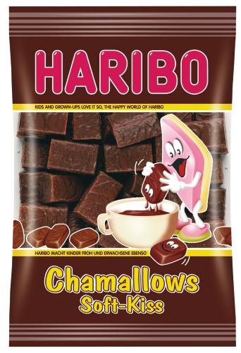 Haribo Chamallows Soft-Kiss, 12er Pack (12 x 175 g Beutel) von HARIBO