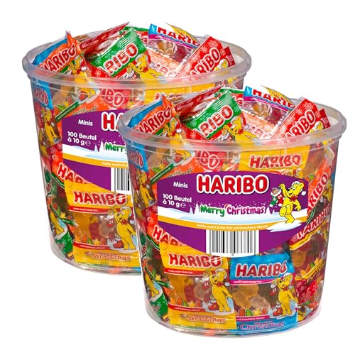 Haribo Christmas (Minis), 2er Pack (2 x 1 kg) von HARIBO
