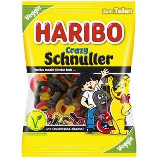 Haribo Crazy Schnuller veggie, 14er Pack (14 x 200g) von HARIBO