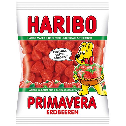 Haribo Erdbeer Schaum Süßigkeiten | Beutel von 7.05oz / 200gr von HARIBO