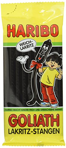 Haribo Goliath Lakritz-Stangen, 30er Pack (30 x 125 g Beutel) von HARIBO