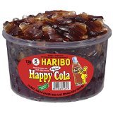 Haribo Happy Cola, Dose, 150 Stück, 1200g von HARIBO