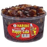Haribo Happy Cola, Dose, 4er Pack (4 x 1200g) von HARIBO
