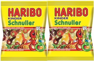 Haribo Kinderschnuller 2 Beutel 200g von HARIBO