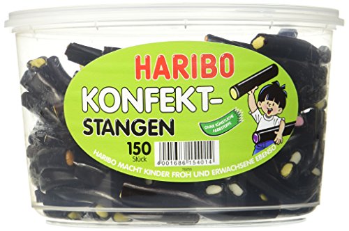 Haribo Konfekt-Stangen, 3er Pack (3 x 1.2 kg Dose) von HARIBO