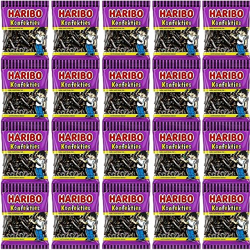 Haribo Konfekties Lakritzstangen mit Konfektfüllung VPE (20x160g Packung) von HARIBO