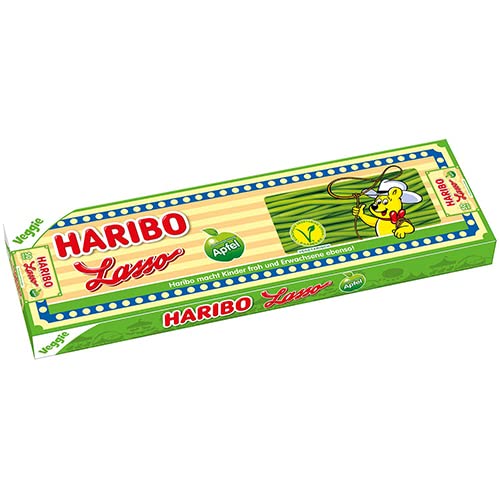 Haribo - Lasso Apfel, 60 cm - 50 stück von HARIBO
