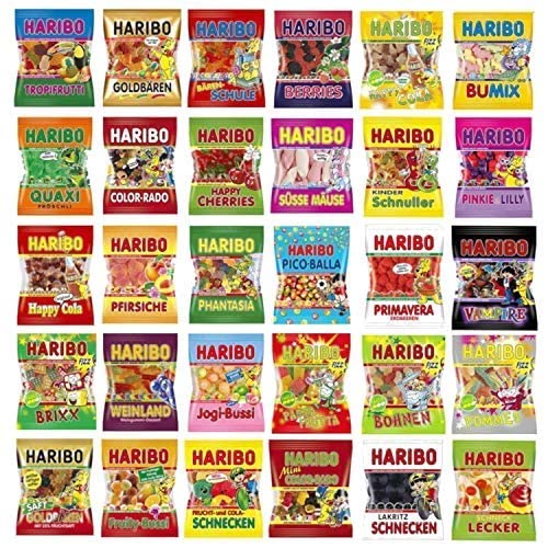 Haribo Mischpaket ca. 6 Kg verschiedene Sorten Haribo Mischpaket ca. 6 Kg verschiedene Sorten von HARIBO