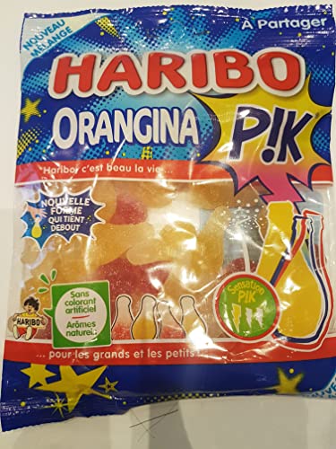 Haribo Orangina PIK, in 3 Farben, 1 x 250 g Beutel von HARIBO