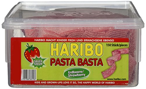 Haribo Pasta Basta Erdbeere Sour, 1.125 kg Haribo Pasta Basta Erdbeere Sour, 1.125 kg von HARIBO