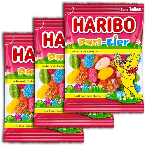 Haribo Perl-Eier Gelee Ostereier 3 x 200 g von HARIBO