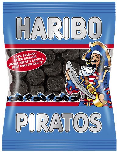 Haribo Piratos Lakritz 200g von HARIBO