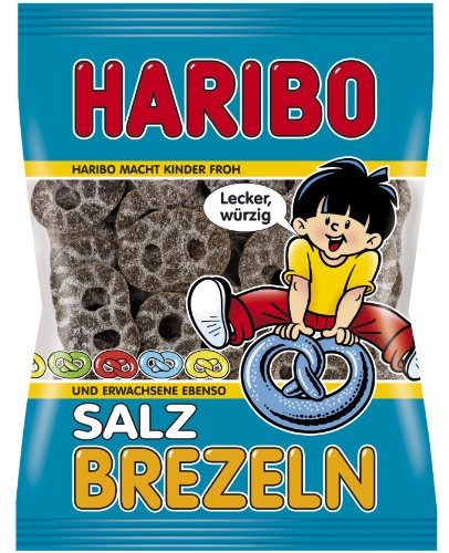Haribo Salzbrezeln, 6er Pack (6 x 200 g Beutel) von HARIBO