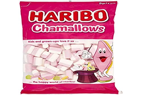 Haribo Schaumzucker-Marshmallow Chamallows Lards Mini Block (1kg Packung) von HARIBO